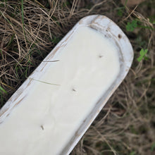 Load image into Gallery viewer, 2 lb Wooden Dough Bowl Candle DIVA