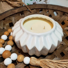 Load image into Gallery viewer, Gorgeous White 2 Wick Candle Scented in HELLO BEAUTIFUL