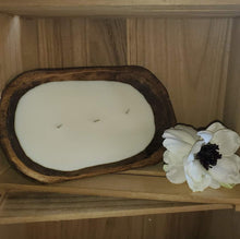 Load image into Gallery viewer, FARM HOUSE Wooden Dough Bowl 1 LB Candle #1 BEST SELLER