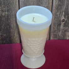 Load image into Gallery viewer, Vintage Milk Glass Candle Volcano
