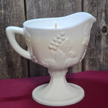 Load image into Gallery viewer, Vintage Milk Glass Candle Volcano
