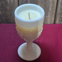 Load image into Gallery viewer, Vintage Milk Glass Candle Volcano
