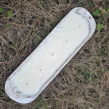 Load image into Gallery viewer, 2 lb Wooden Dough Bowl Candle DIVA
