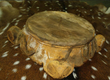 Load image into Gallery viewer, Carved Wooden PEDESTAL Base Riser Wedding Cake Stand
