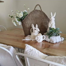 Load image into Gallery viewer, Carved Wooden PEDESTAL Base Riser Wedding Cake Stand
