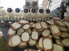 Load image into Gallery viewer, FARM HOUSE Wooden Dough Bowl 1 LB Candle #1 BEST SELLER
